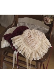 Hoshibako Works Air Flora Elegant Bonnet(Limited Pre-Order/3 Colours/Full Payment Without Shipping)